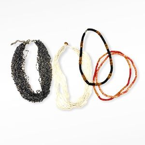 Bundle of 5 necklaces